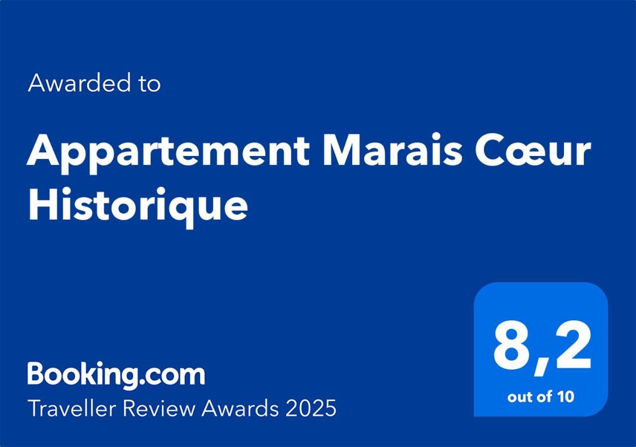 Appartement Marais Coeur Historique Paris Exteriör bild